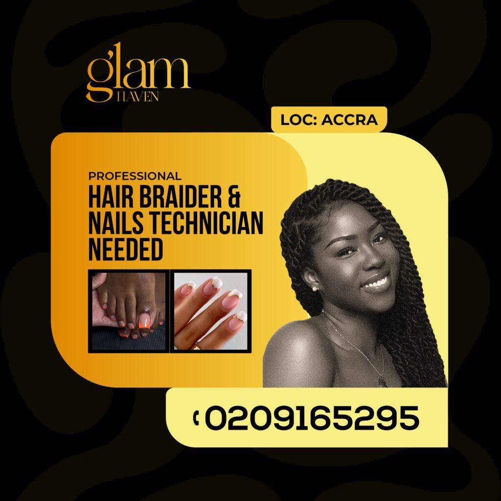 glam job flyer